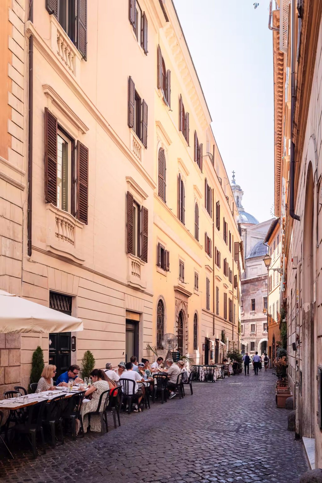 The palazzo and Via del Corallo, Navona Boutique House, Rome
