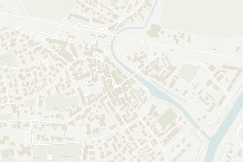 Mappa del centro storico di Motta di Livenza con la posizione di Motta di Livenza Deluxe